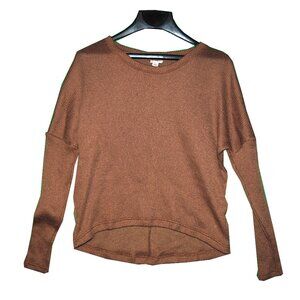 Cape Juby Size S/P Sweater Tan/Brown, Long Sleeves